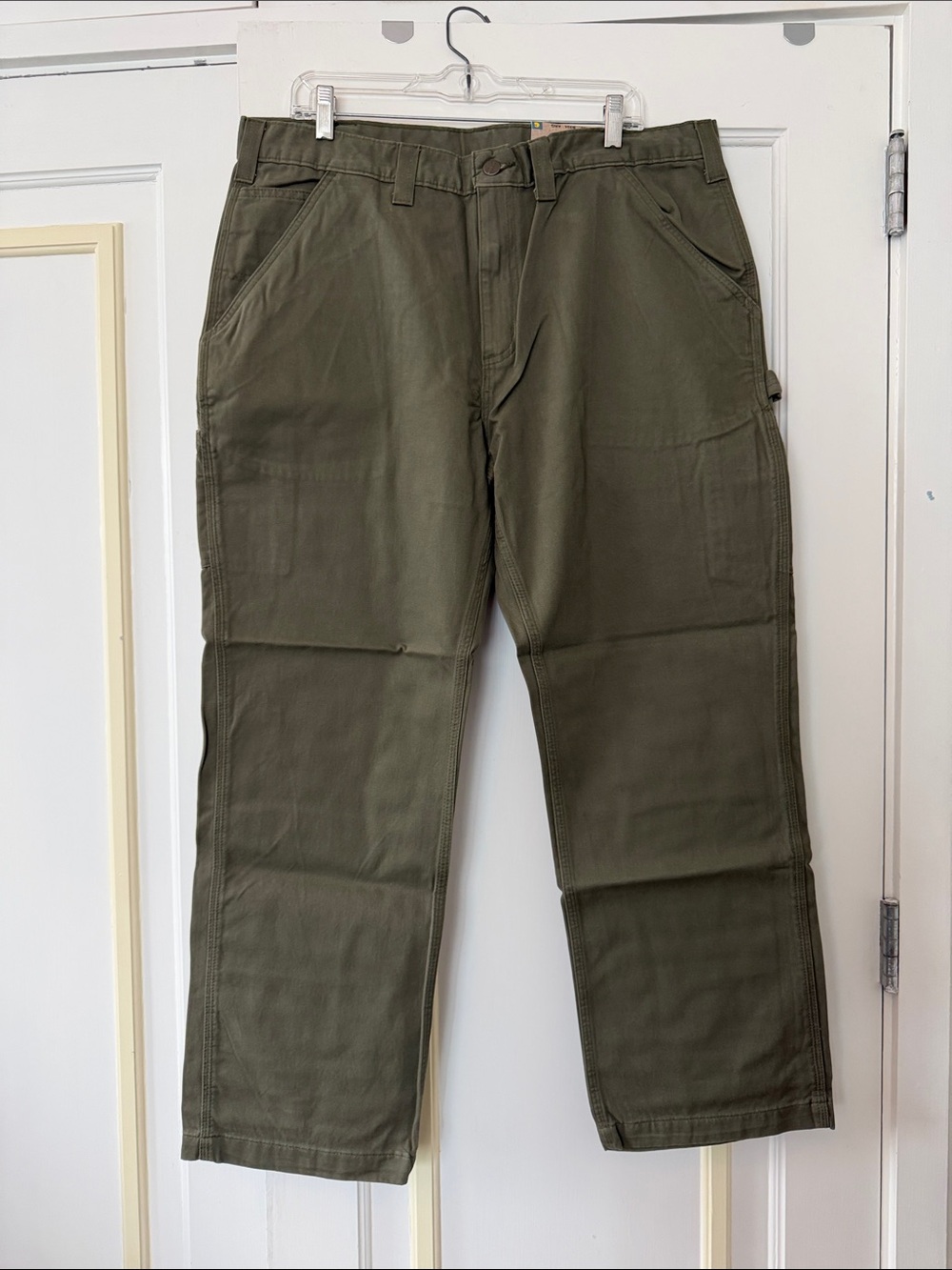Men's Carhartt Olive Green Work Pants